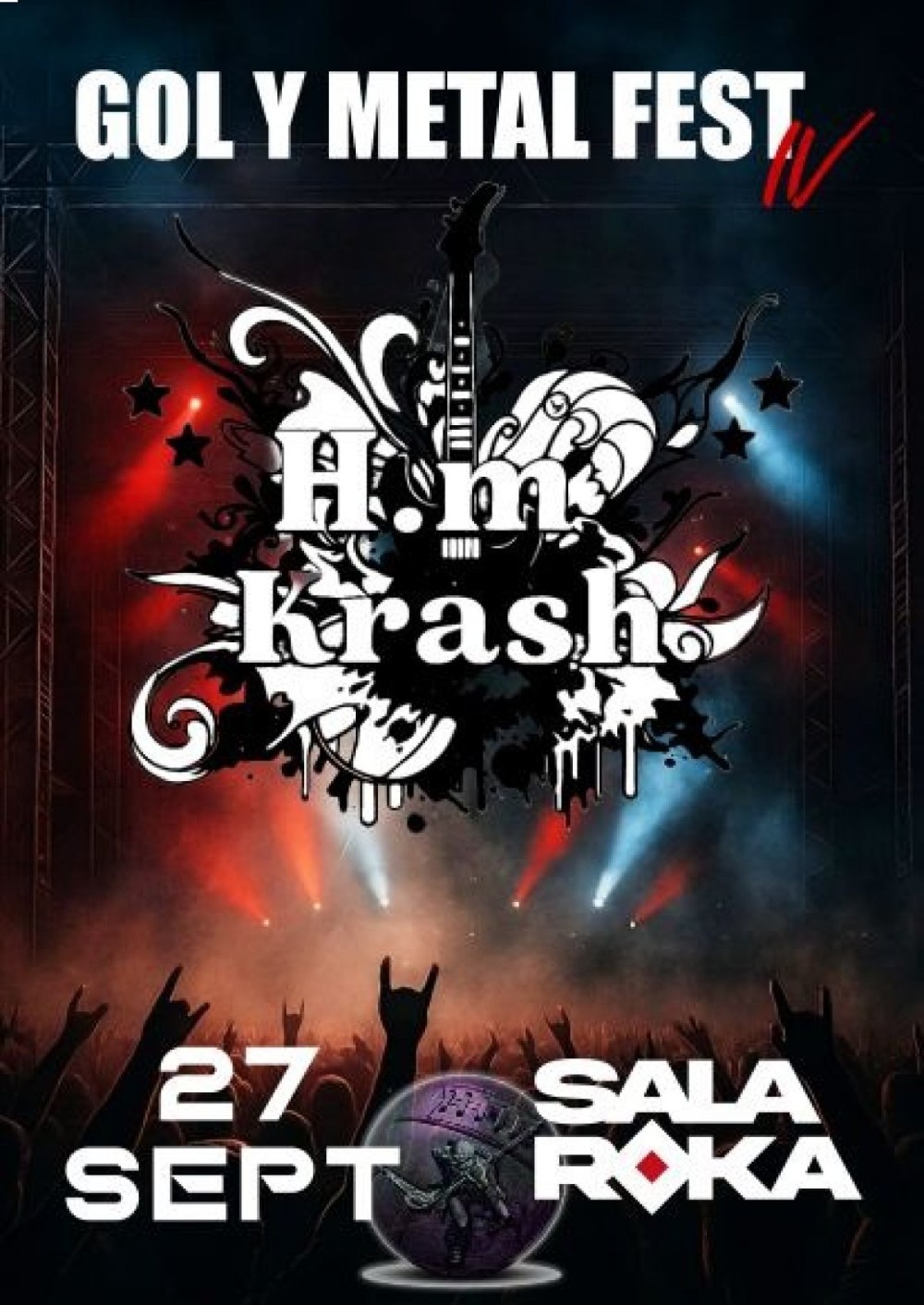 Gol y Metal Fest: H.M Krash